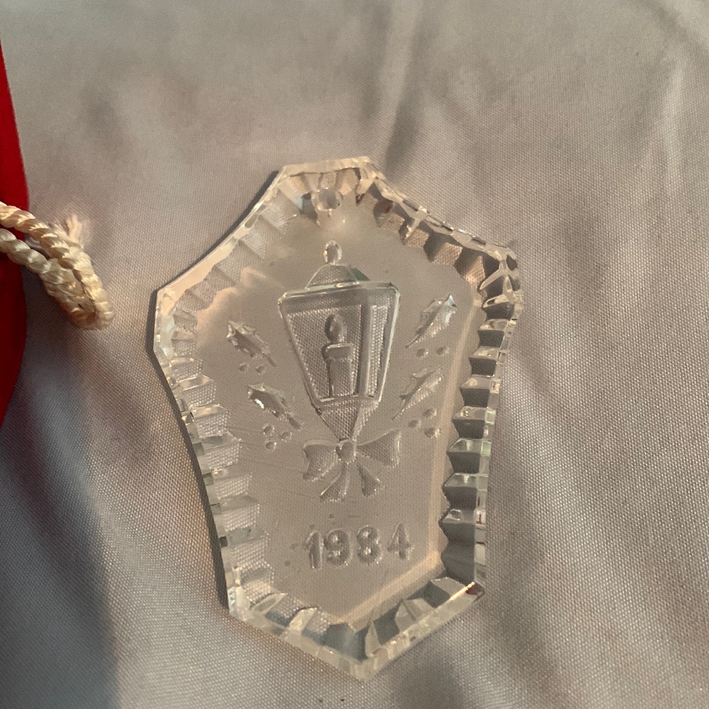 Waterford Crystal Christmas ornament